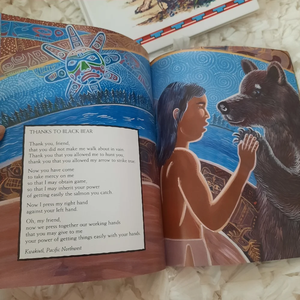 Circle of Thanks Native Poems & Songs / Coyote & the Rock Shoshone Book Bundle